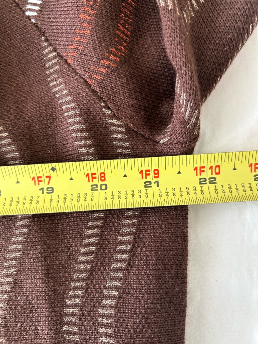 Stacy Adams Men’s Sweater Half Zip Medium Geometric Pullover - Picture 4 of 9